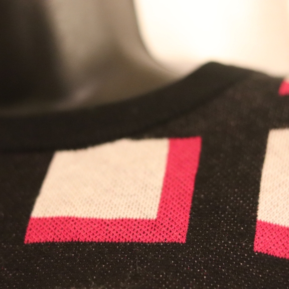 Kate Spade | holiday knit checker 70s dress EUC - Picture 6 of 6